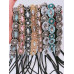 NEW Women Retro Crystal Boho Bohemia Hippie bead Elastic hair head band Headband