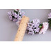 Women flower Girl Fairy Purple wedding Bride Party Hair Headband Crown Garland