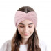 Women Ladies Wide Twist Rib Headband Stretch Hairband Elastic Head Wrap Turban 