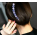 High quality 7 Tooth  Rhinestone French Twist Comb Hair Clip Hair Side Combs 