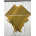 Womens Yellow Knit Tassel Shawl Pullover One Size
