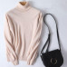 100% Cashmere High Collar Women's Sweater 2022 Bottoming Sweater Top