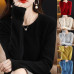 Women Wool Cashmere Sweater Knitted Pullover Slim Crew Neck Sweater Solid Jumper